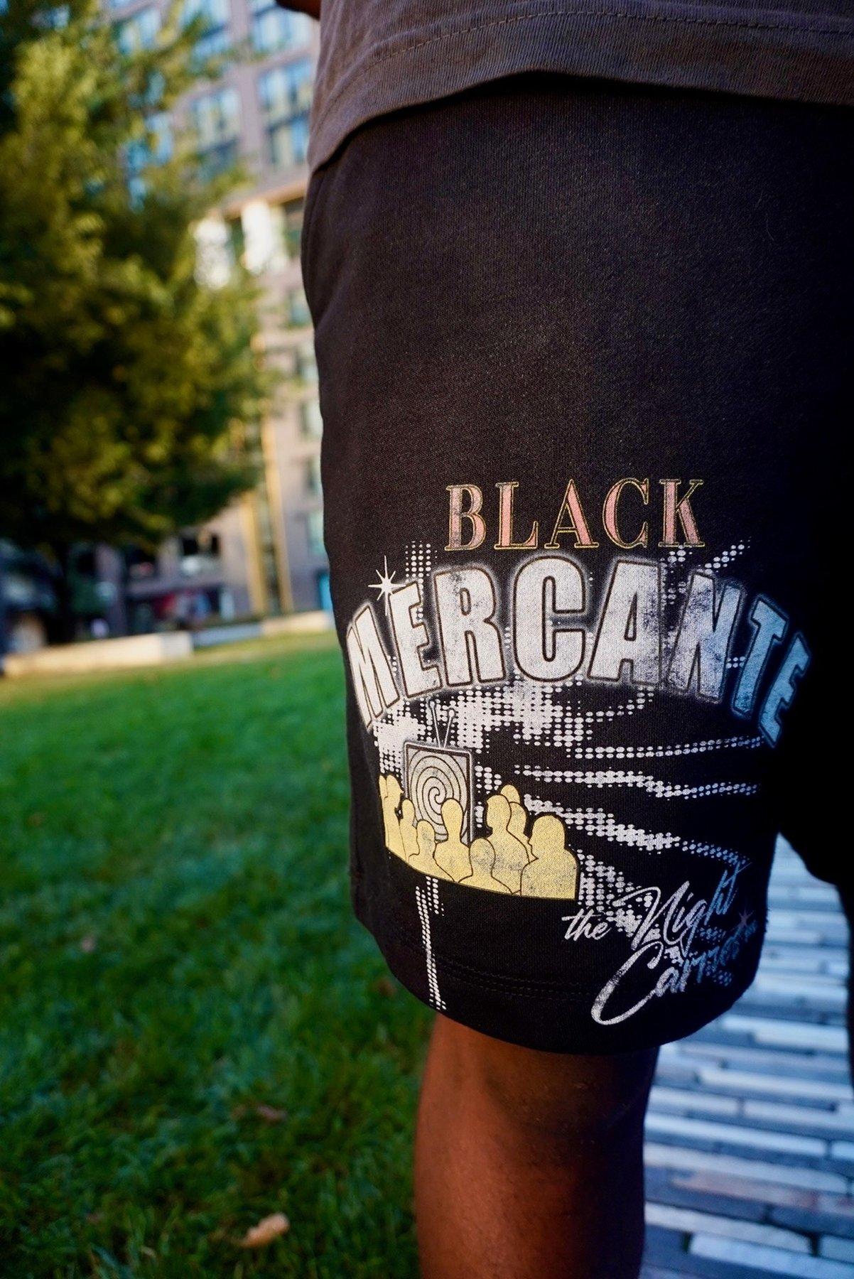 Black Mercante lookbook — shorts detail