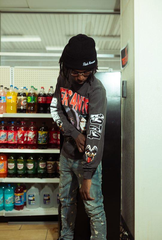 Black Mercante lookbook — corner store detail