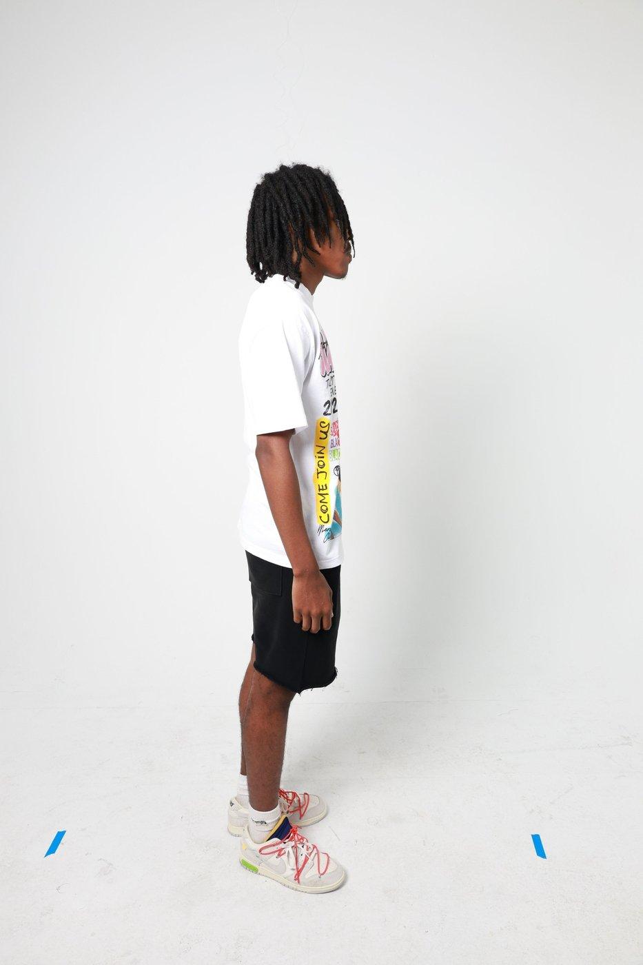 Black Mercante lookbook — studio side profile